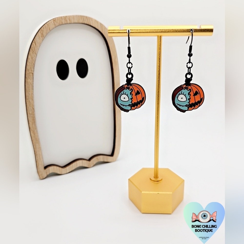 Pumpkin Sally Earrings